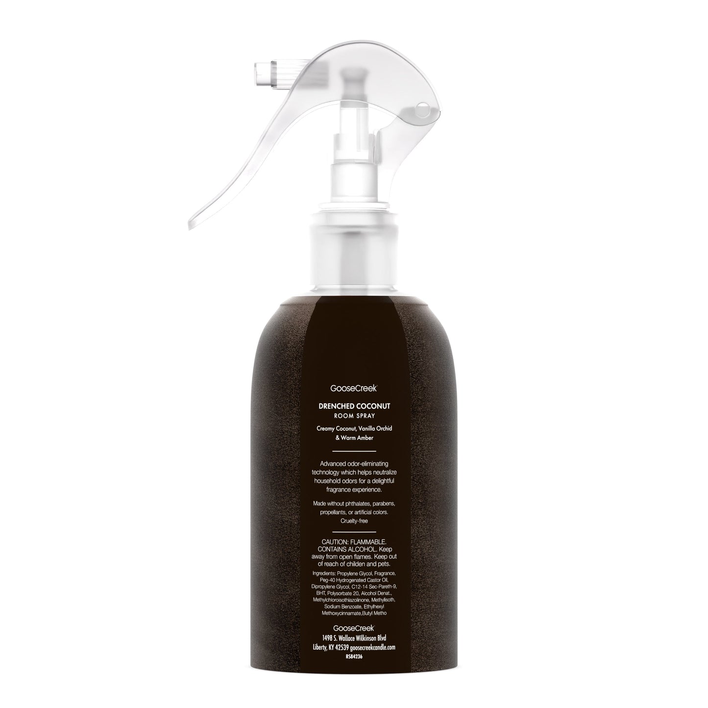 Drenched Coconut Odor Eliminating Room Spray