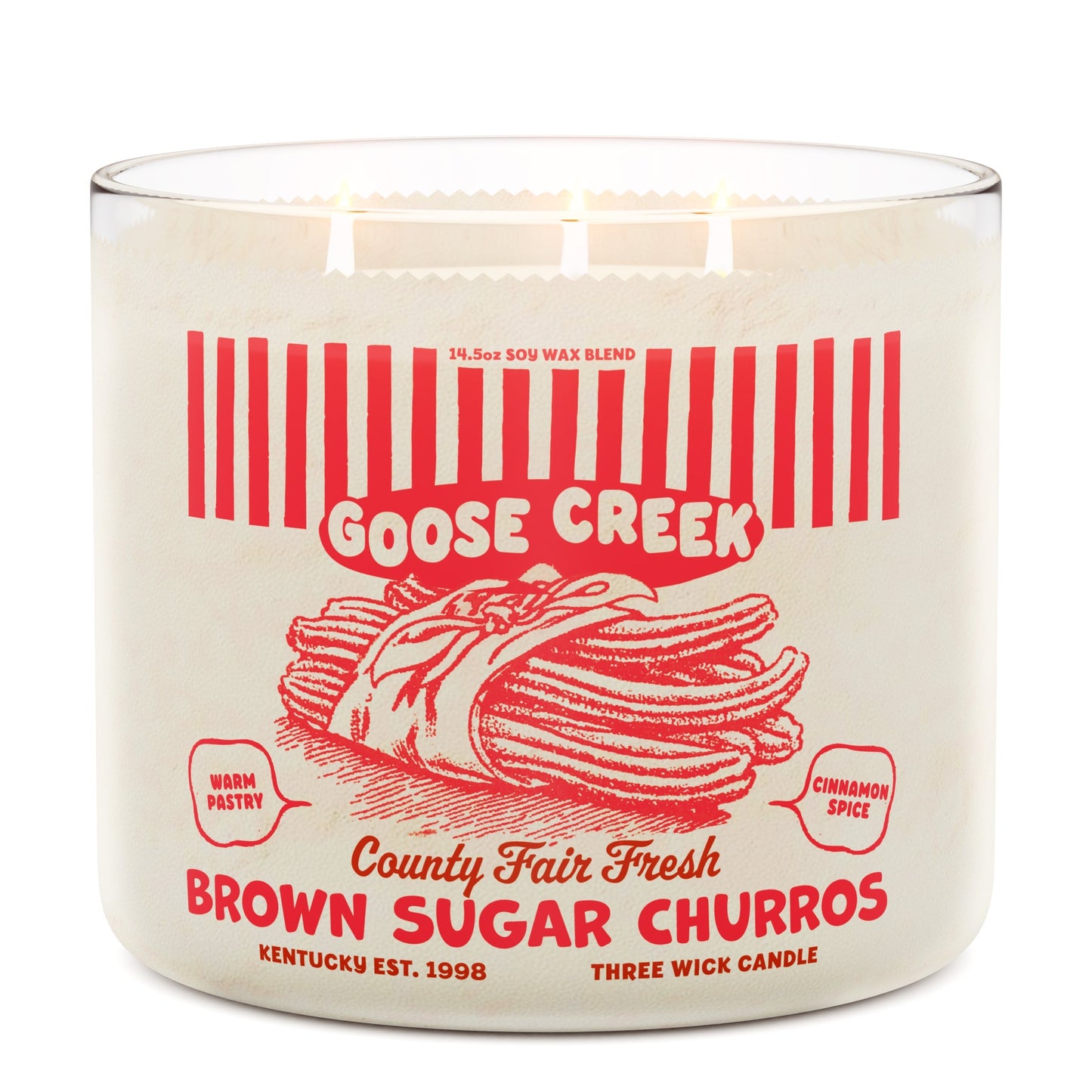 Brown Sugar Churros 3-Wick Candle