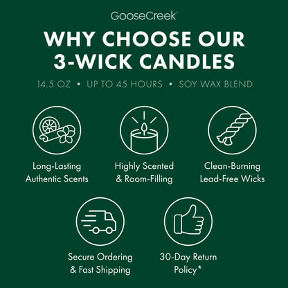 Cool Forest Rainfall 3-Wick Candle