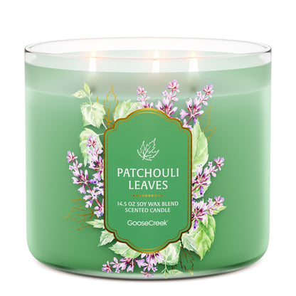 Patchouli Leaves 3-Wick Candle