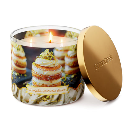 Pumpkin Pistachio Creme 3-Wick Candle