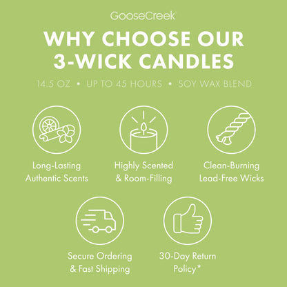 Sea Salt Neroli & Vanilla 3-Wick Candle