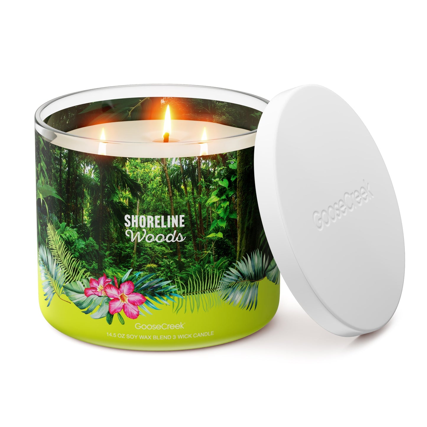 Shoreline Woods 3-Wick Candle